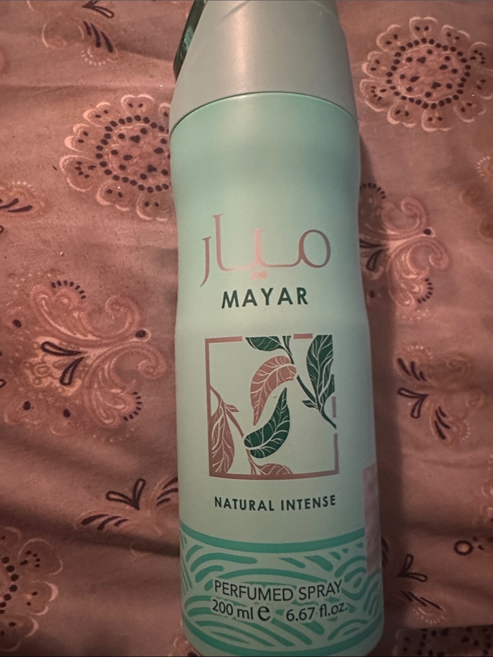 Maya Perfumed Hair Spray in Mint Green